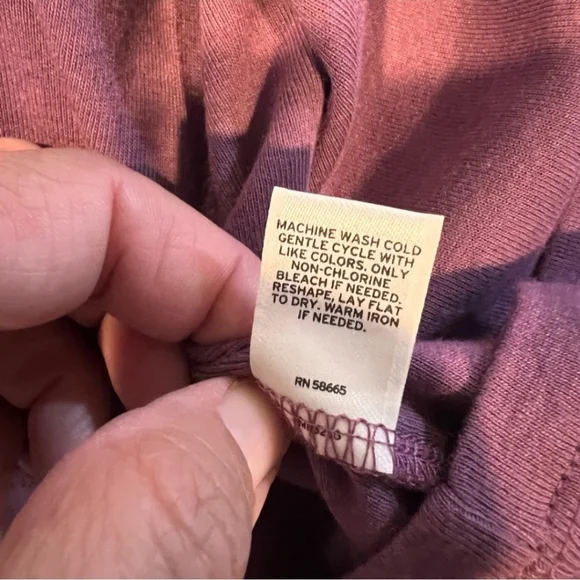 EUC Amber Sun Long Sleeve Shirt Top with Ruching on the Side - size XL - Picture 6 of 7